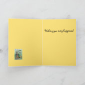 "Elf House" - Neue Zuhause Grußkarte Karte (Innenseite)