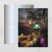 Elf House Postkarte (Vorne/Hinten)