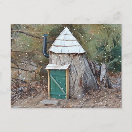 Elf House Postkarte (Vorderseite)