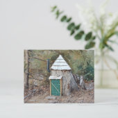 Elf House Postkarte (Stehend Vorderseite)