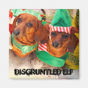 Elf Hund Magnet
