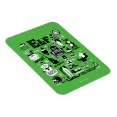 Elf Icons und Movie Quotes Magnet (Rechte Seite)