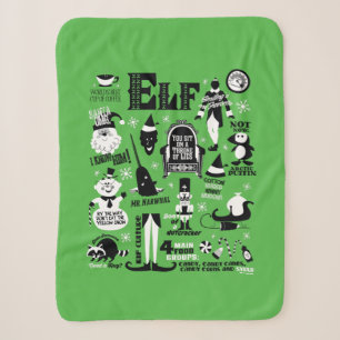 Elf Icons und Movie Quotes Sherpadecke