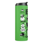 Elf Icons und Movie Quotes Thermosbecher (Nach links gedreht)