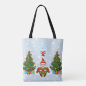 Elf im Nordpol Tote Tasche (Rückseite)