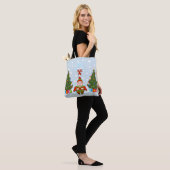 Elf im Nordpol Tote Tasche (Am Model)