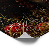 Elf in der Woods Fantasy Artwork Poster (Ecke)