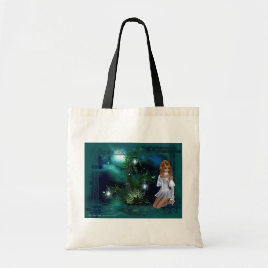 Elf Island Fantasy Design Tragetasche (Vorne)