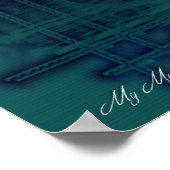 Elf Island Fantasy Poster Print (Ecke)