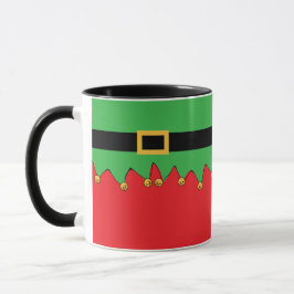 Elf Jingle! Niedlicher Urlaub Tasse