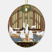 Elf Katzen, die… Doppeltes leiten, versahen mit Keramik Ornament (Links)