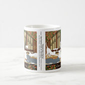 Elf Katzen-Leiten… Feiertag Kaffeetasse (Mittel)