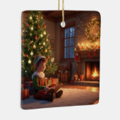 Elf Keramikornament (Rechts)