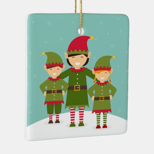 Elf Keramikornament (Rechts)