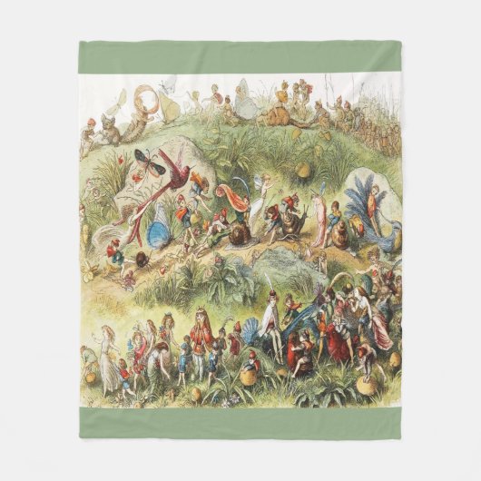 Elf King Fleece Blanket (Vorderseite)