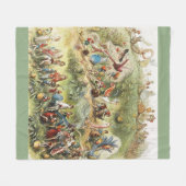 Elf King Fleece Blanket (Vorderseite (Horizontal))