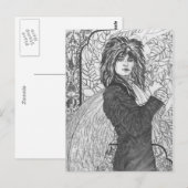 Elf King Postkarte (Vorne/Hinten)