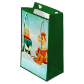 Elf Kleine Geschenktüte (Vorderseite Schrägansicht)