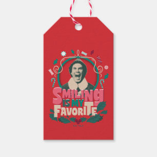 Elf - Lächeln ist mein Favorit Geschenkanhänger