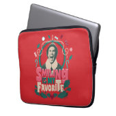 Elf - Lächeln ist mein Favorit Laptopschutzhülle (Vorderseite Links)