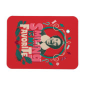 Elf - Lächeln ist mein Favorit Magnet (Horizontal)