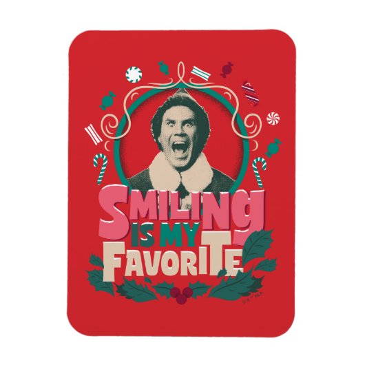 Elf - Lächeln ist mein Favorit Magnet (Vertikal)