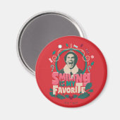 Elf - Lächeln ist mein Favorit Magnet (Vorderseite/Rückseite)