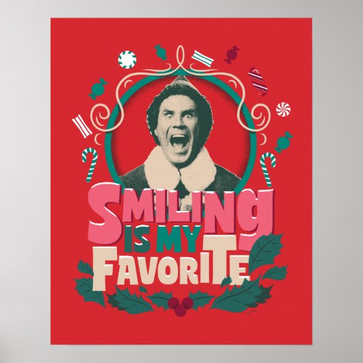 Elf - Lächeln ist mein Favorit Poster (Vorne)