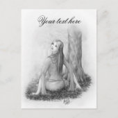 Elf Lady Postkarte (Vorderseite)