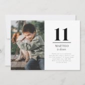 Elf Landschaft Foto Einladung (Vorderseite)