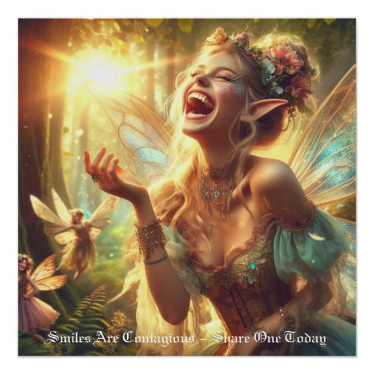 Elf Laughter Poster (Vorderseite)