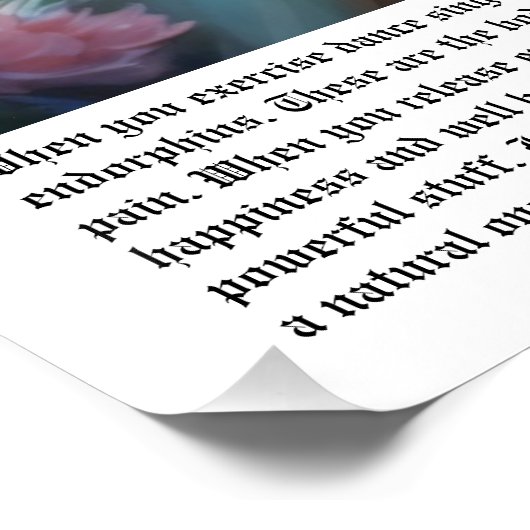 Elf Laughter Poster (Ecke)