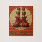 Elf Legs Christmas Puzzle (Vertikal)