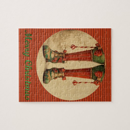 Elf Legs Christmas Puzzle (Horizontal)