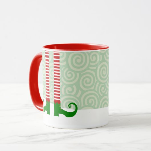 Elf Legs Tasse (Vorderseite Links)