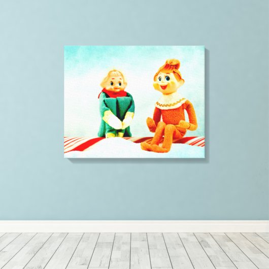 Elf Leinwanddruck (Insitu (Holzboden))