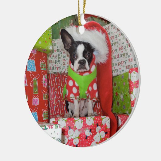 Elf Lola B. Boston Verzierung Keramik Ornament (Links)