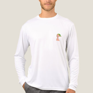 Elf looking up Chirstmas ! Tri-Blend Shirt
