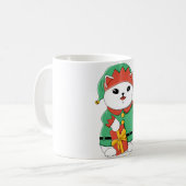 Elf Lucky Cat Kaffeetasse (Vorderseite Links)