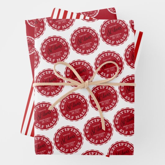 Elf Made | Packpapier Blätter Set (Beispiel)