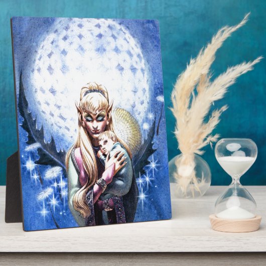 Elf Madonna Fotoplatte (Seite)