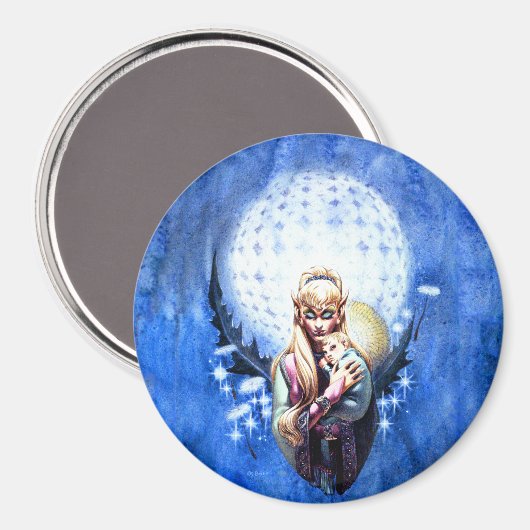 Elf Madonna Magnet (Vorderseite/Rückseite)