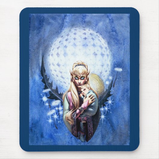 Elf Madonna Mousepad (Vorne)