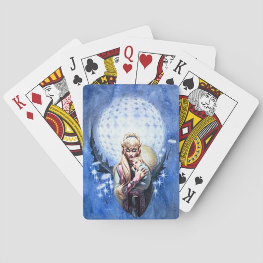 Elf Madonna Spielkarten (Rückseite)