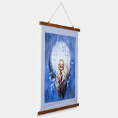Elf Madonna Wandteppich Mit Holzrahmen (Gewinkelt)