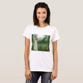 Elf Magic auf Grasfeld mit Hummingvögeln T-Shirt (Vorne ganz)