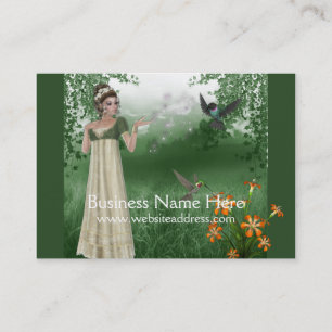 Elf-Magie auf dem Gras-Gebiet:: Visitenkarte