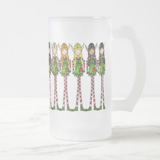 Elf-magisches Weihnachtsmattierte Tasse
