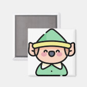 Elf Magnet (Vorderseite/Rückseite)