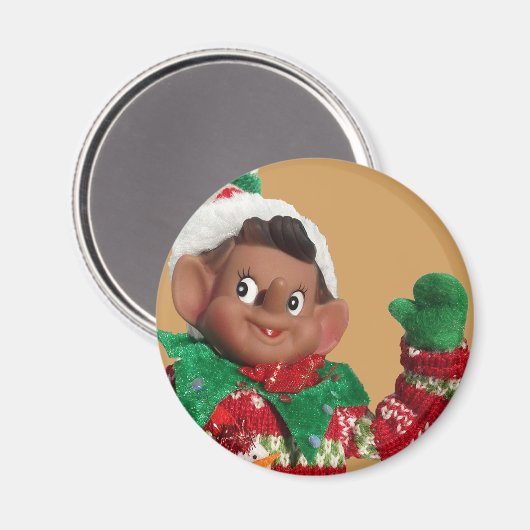 Elf Magnet (Vorderseite/Rückseite)